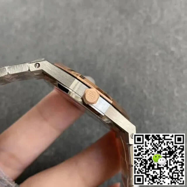 Audemars Piguet Royal Oak 67651SR.ZZ.1261SR.01 JF Factory 1:1 Best Edition Replica Watch Diamond-Set Bezel